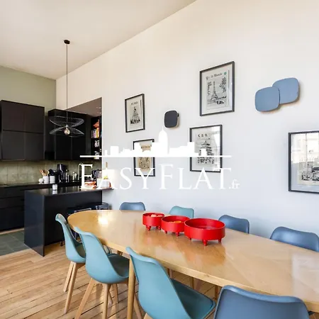 Appartamento Beautiful Duplex With Terrace And Eiffel Tower View, 16, By Easyflat